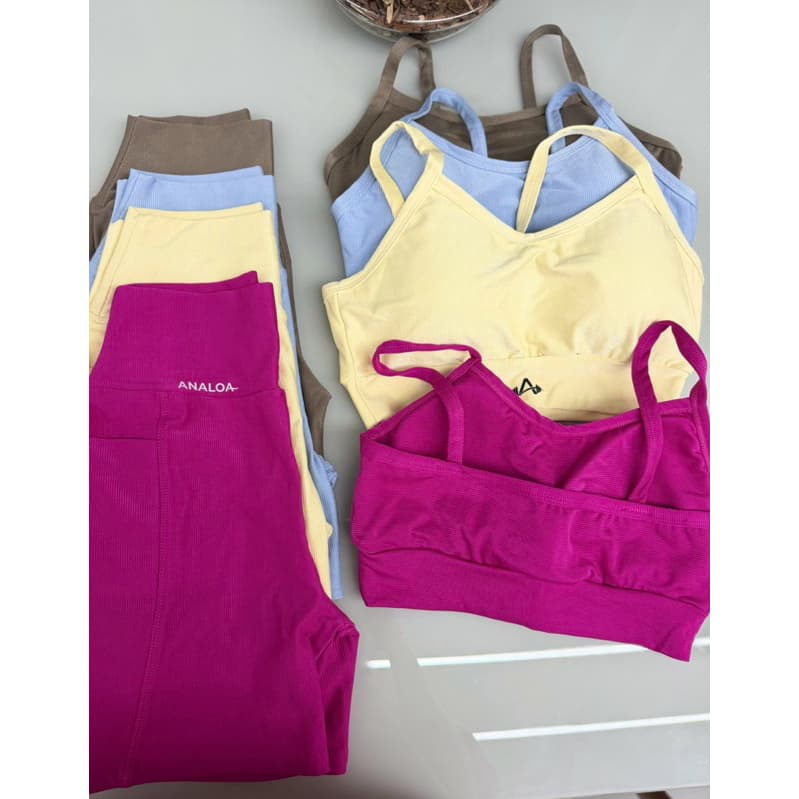 Conjunto canelado de top + shorts com bolso lateral, conjunto corrida/ roupa fitness