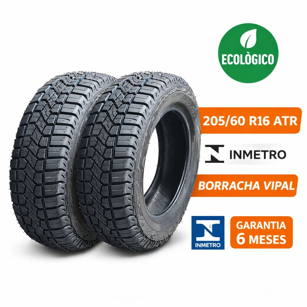 PNEU 205/60 R16 ATR ECOLÓGICO – DININHO