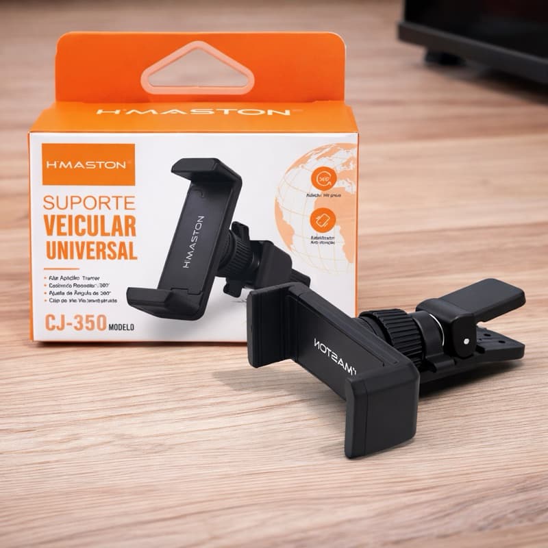 Suporte Veicular H'Maston Universal CJ-350 Suporte Para Carros