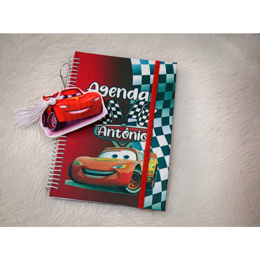 Agenda escolar personalizada- qualquer personagem ou tema- escola-creche