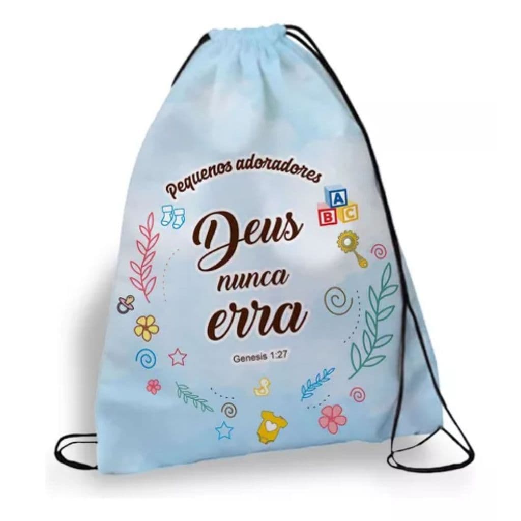Mochilas Personalizadas Todos os Temas Sacochila Grande Mochila Saco