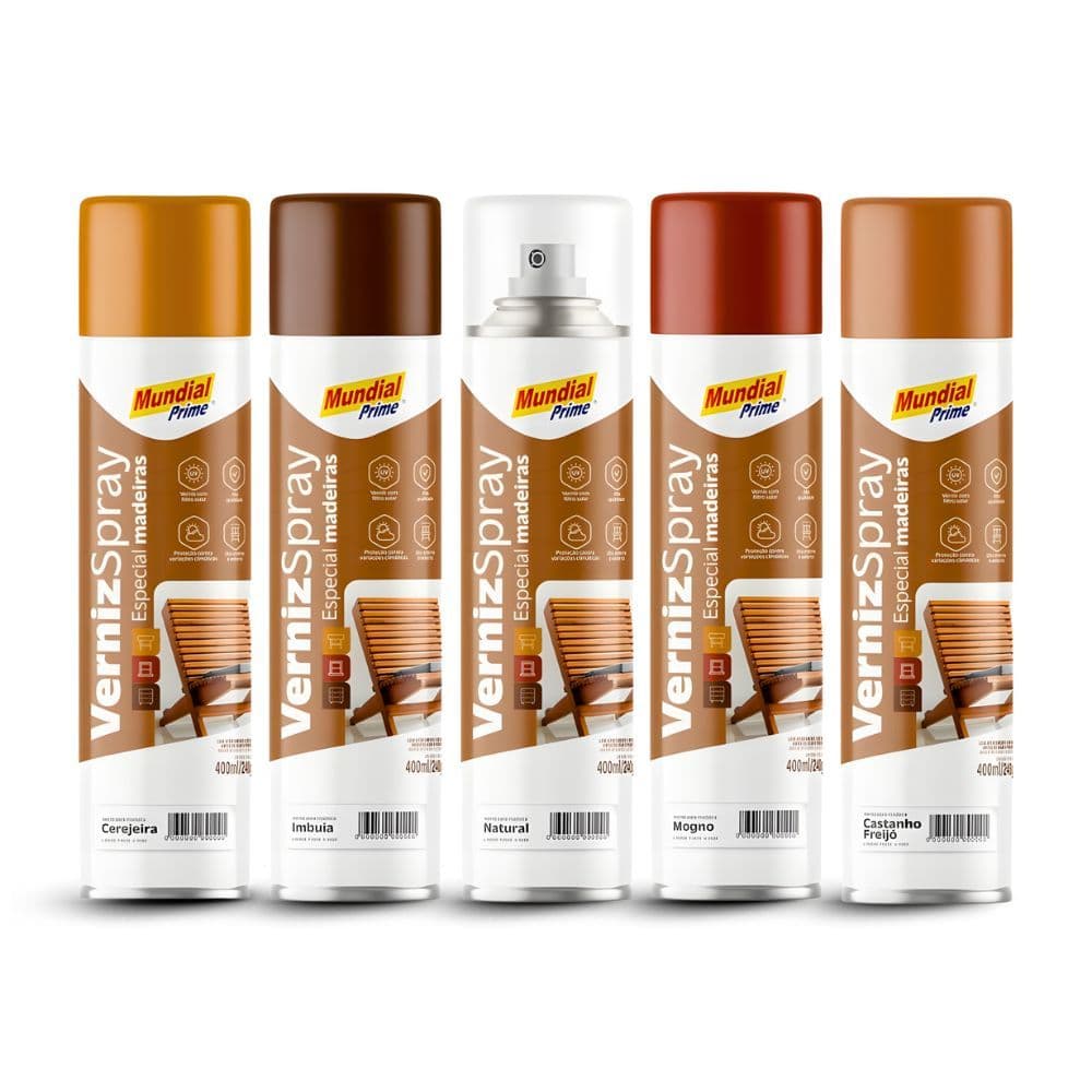 Verniz Especial Madeira 400ml Brilhante Acabamento Premium