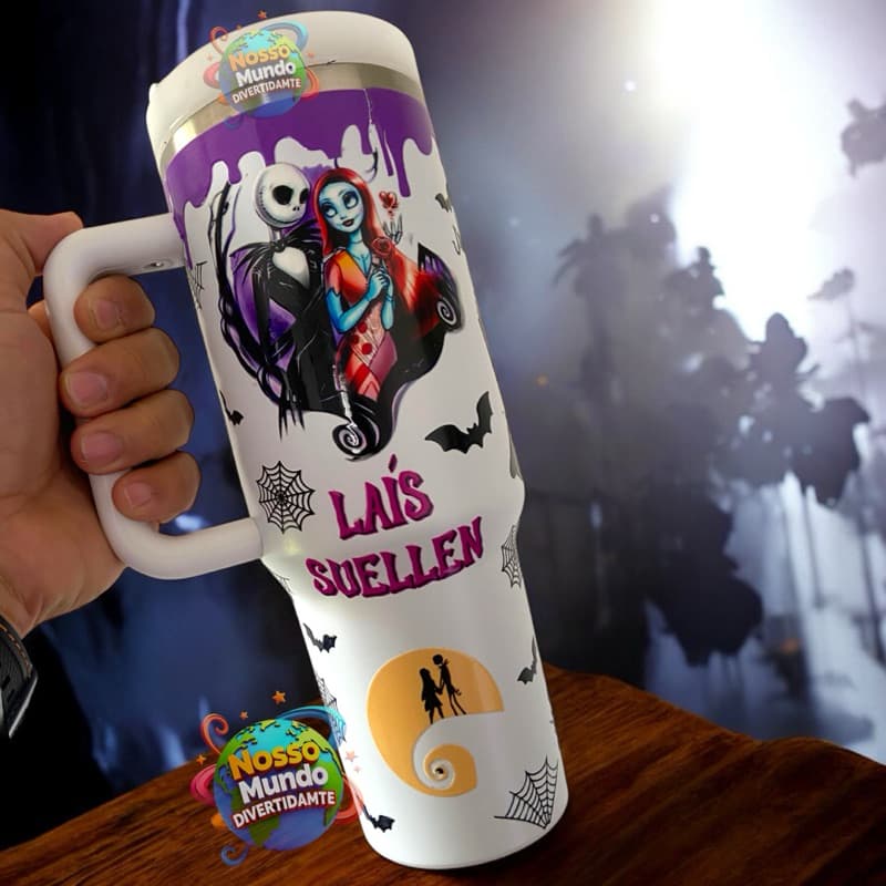 Copo Térmico 1200 ml Noiva Cadáver Personalizado