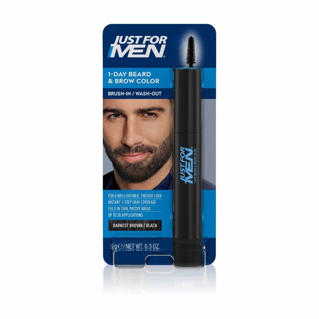 Grecin Retocador Instantâneo Barba Sobrancelha Preto