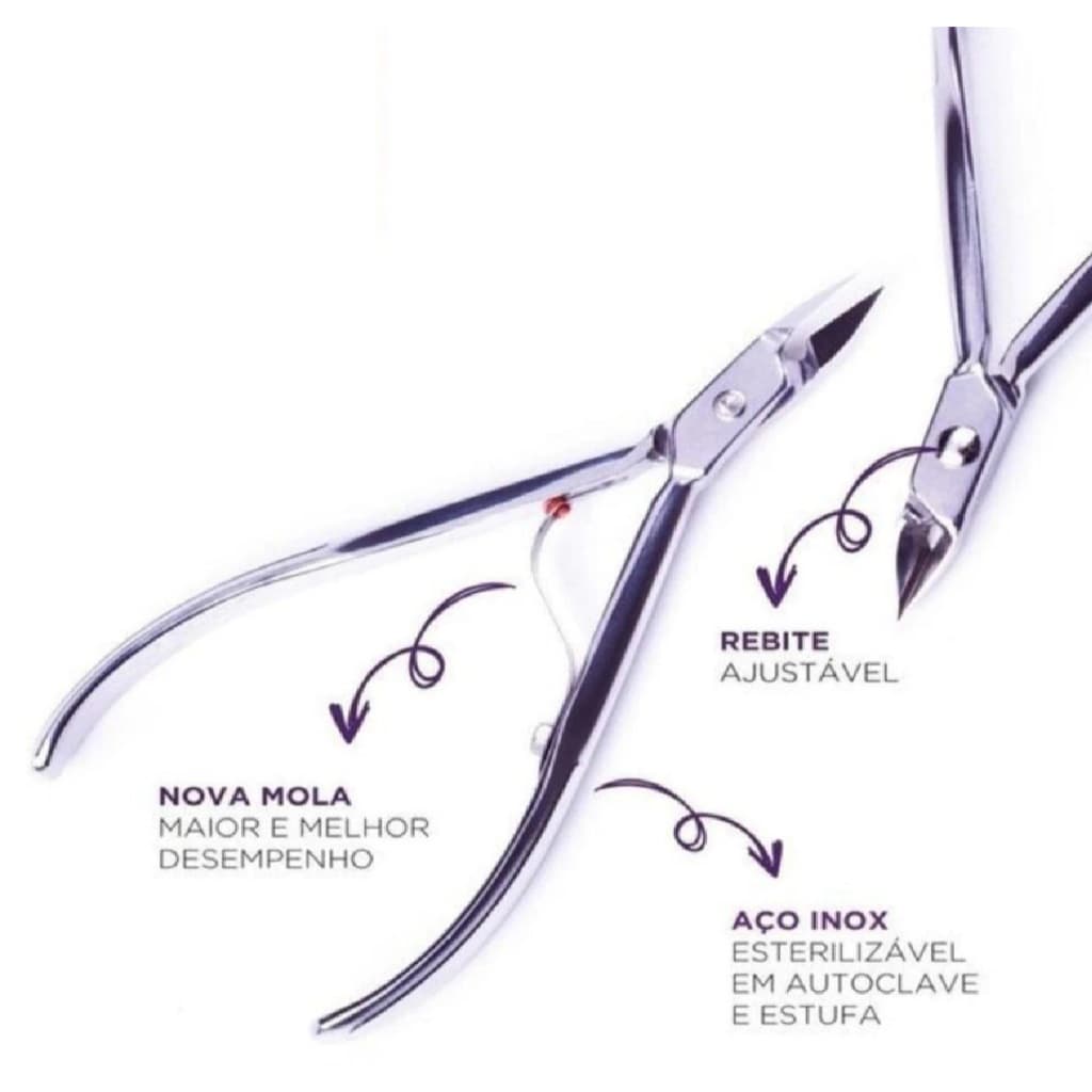 Alicate De Corte De Inox Profissional Manicure