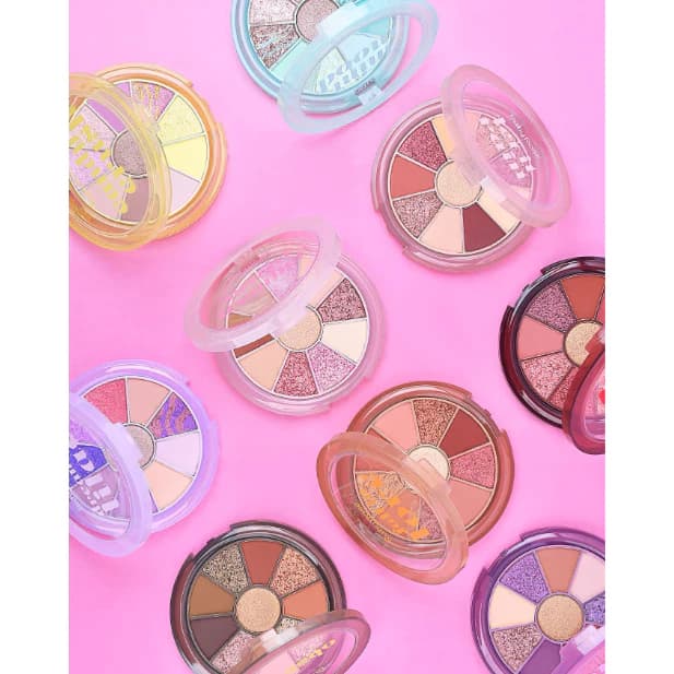Paleta de Sombras 9 Cores + 1 Iluminador by Ruby Rose