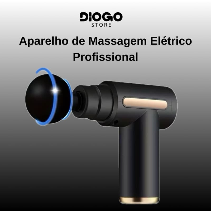Aparelho de Massagem Elétrico Profissional 6 velocidades - Cores Variadas