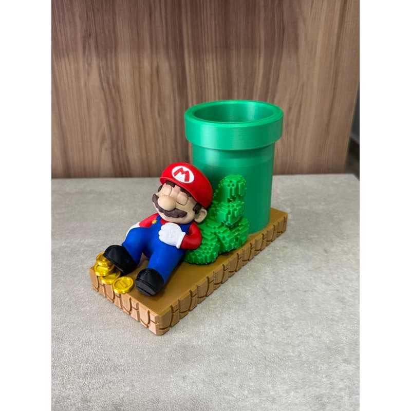 Porta-Lápis do Super Mario