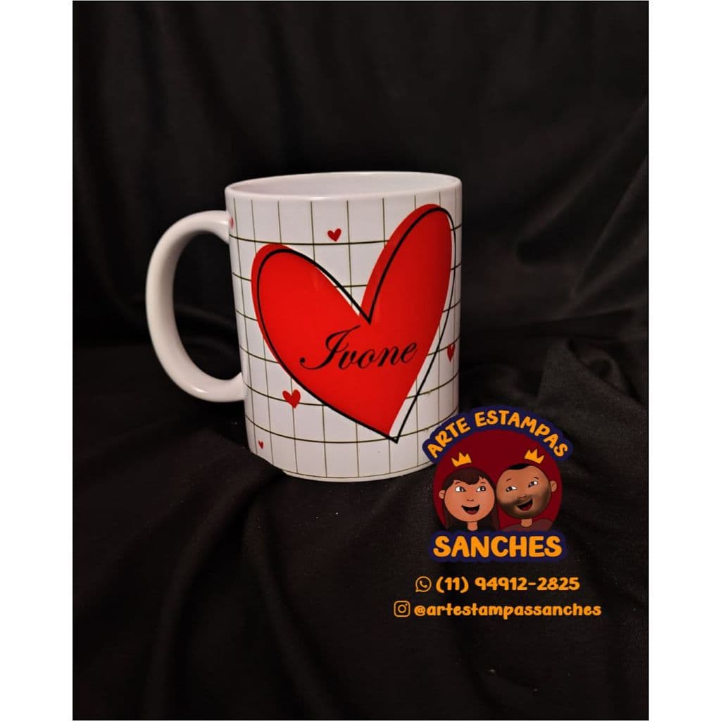 Caneca personalizada com qualquer imagem, fotos, frases ou Nome