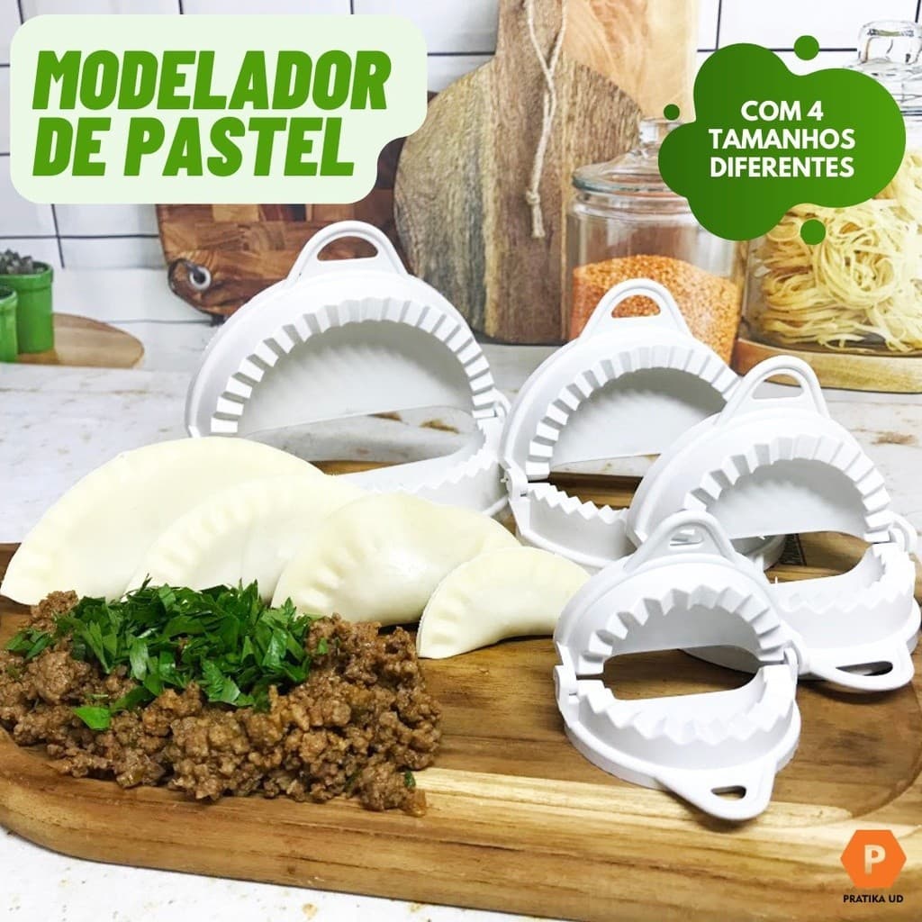 Forma Modelador de Pastel Fogazza Com 4 Medidas Fácil Pratico Rápido