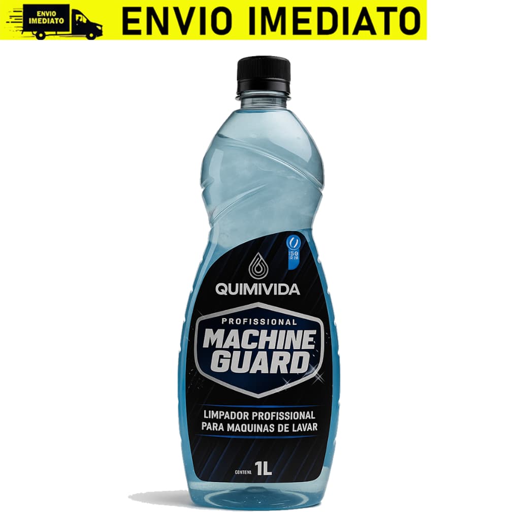 limpador de máquina de lavar Machine Guard | 1 litro remove resíduos sem danificar