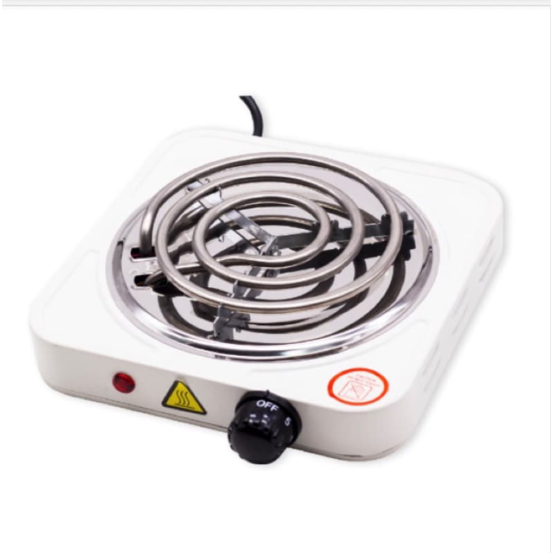Fogareiro Fogão Portátil Elétrico / 1000W / 50Hz / 220V - Branco
