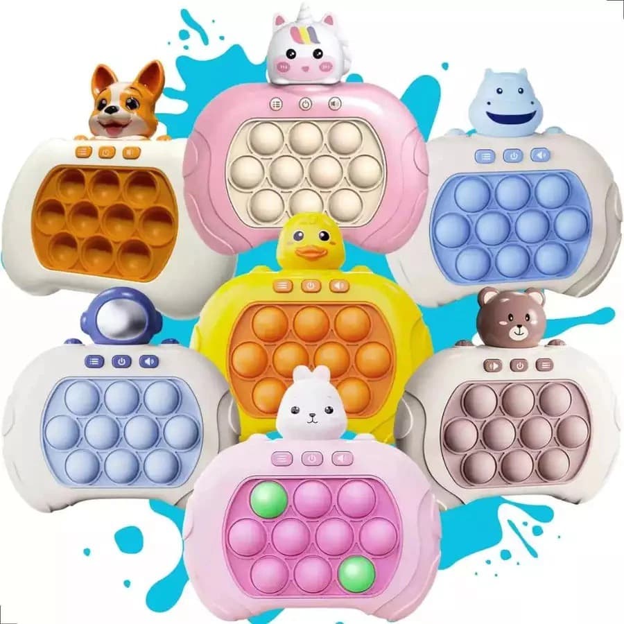 Brinquedo Menino Menina Fast Push Game Pop-it Eletronico Anti Stress Ansiedade crianças e Jovens