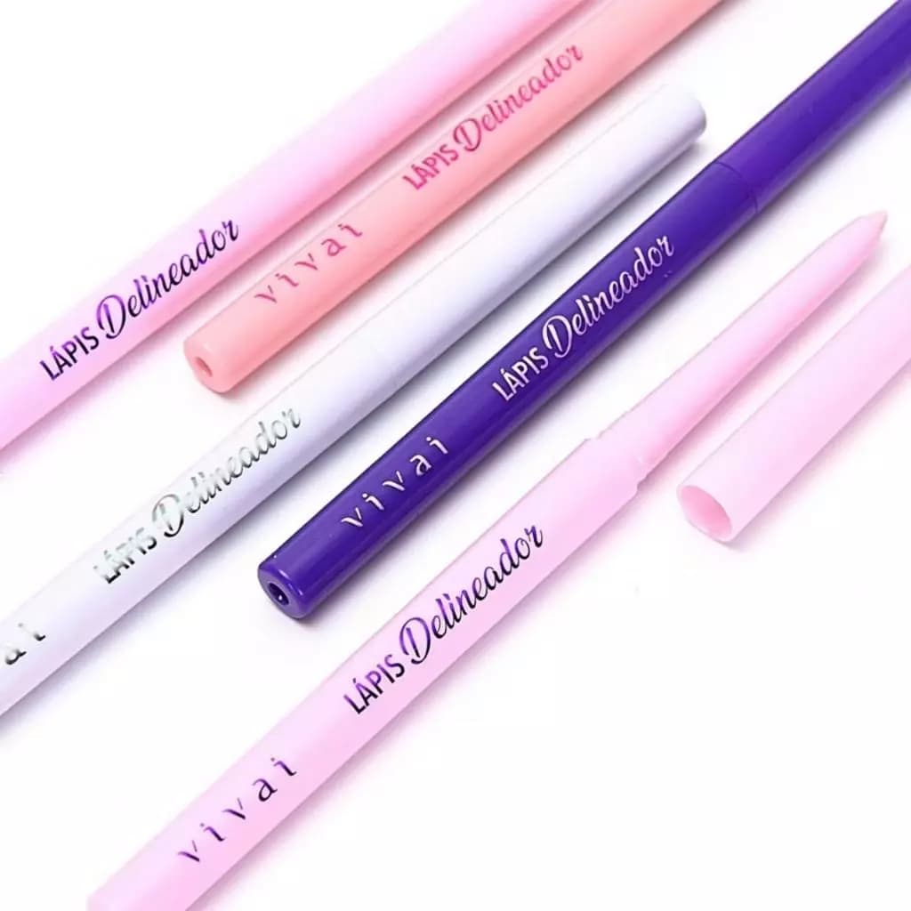 Lapis Gel Delineador Colorido Vivai Olhos