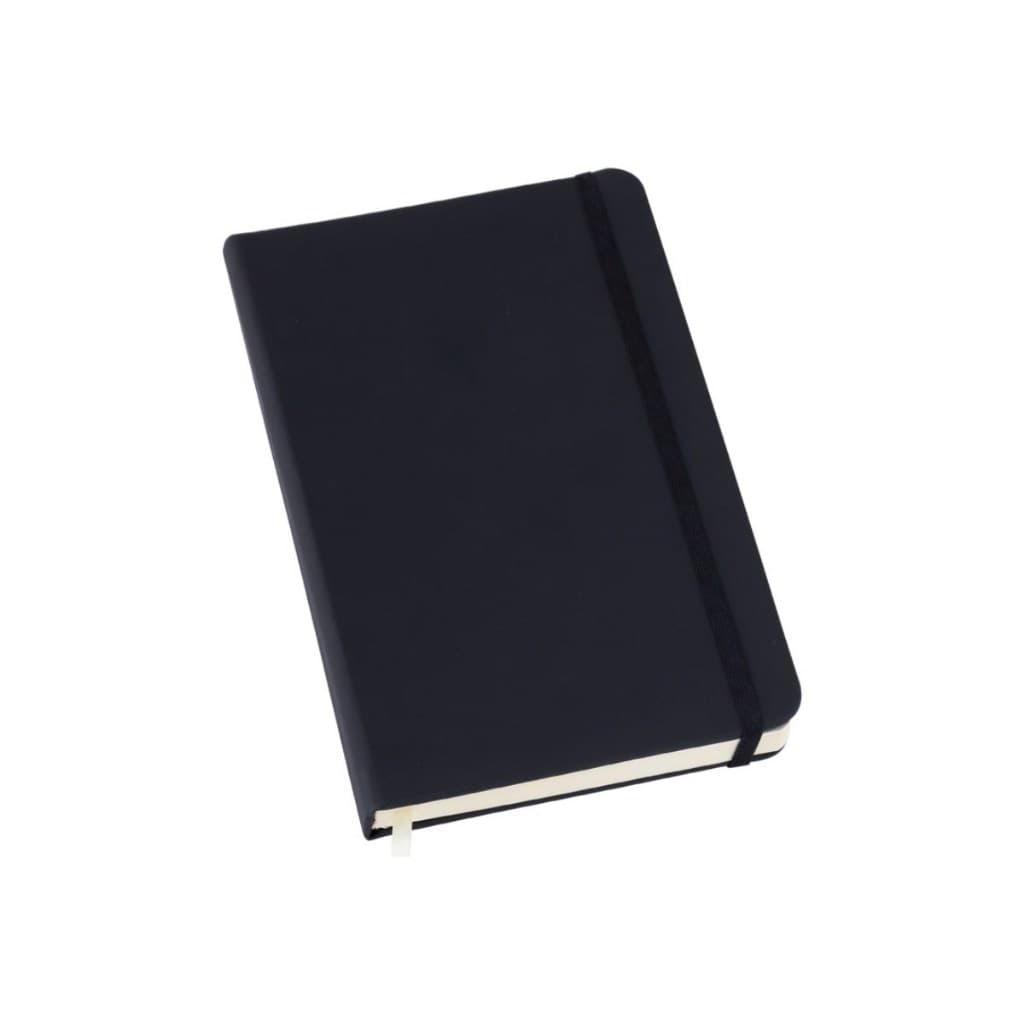 Caderneta Capa Dura Tipo Moleskine Universitaria/Escolar 80 Folhas Com ou Sem Pauta Executiva
