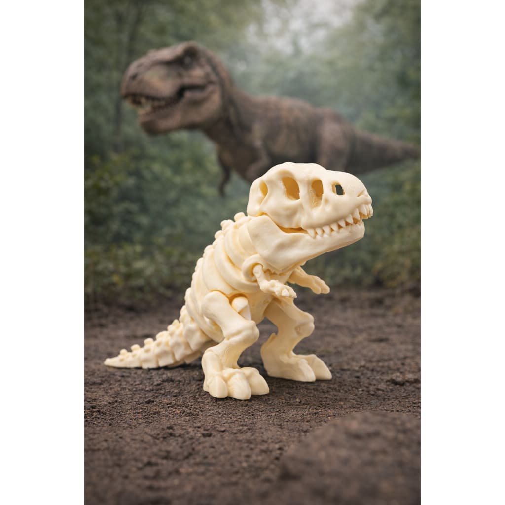 Dinossauro articulado - Esqueleto Tiranossauro Rex - Brinquedo - Colecionável
