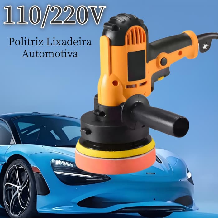 Politriz Lixadeira Automotiva Multifuncional Profissional 125mm 110/220V 700W 60HZ