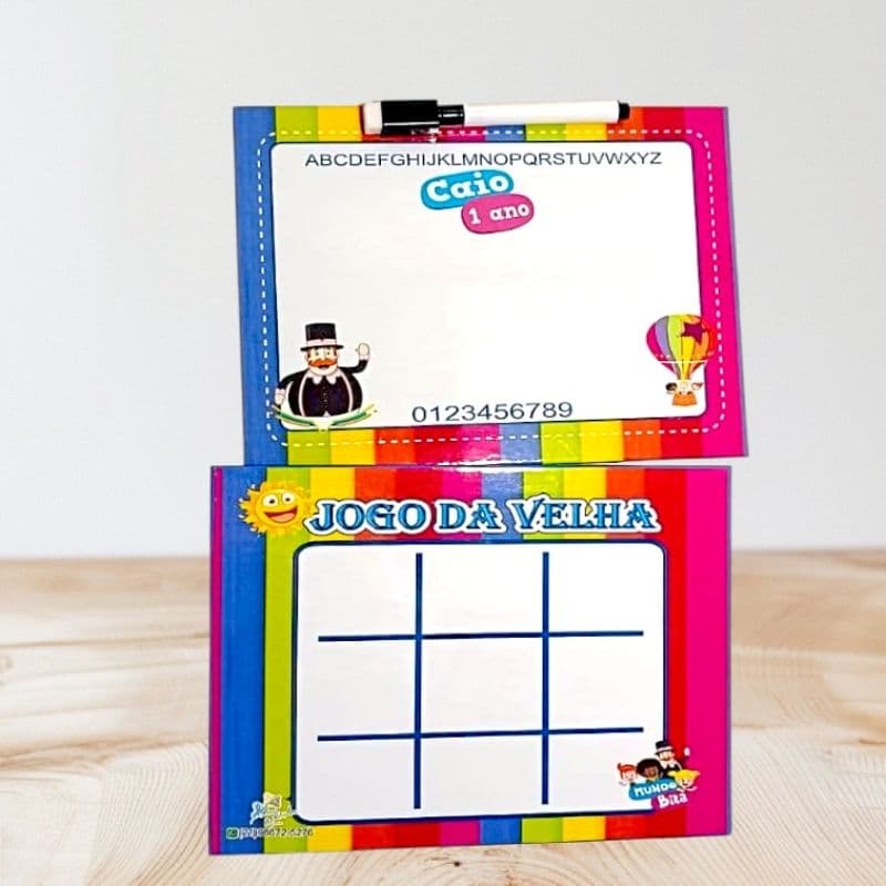 Kit Lousa Mágica Personalizado Mundo Bita Lembrancinha Festa Infantil Aniversário  Brindes