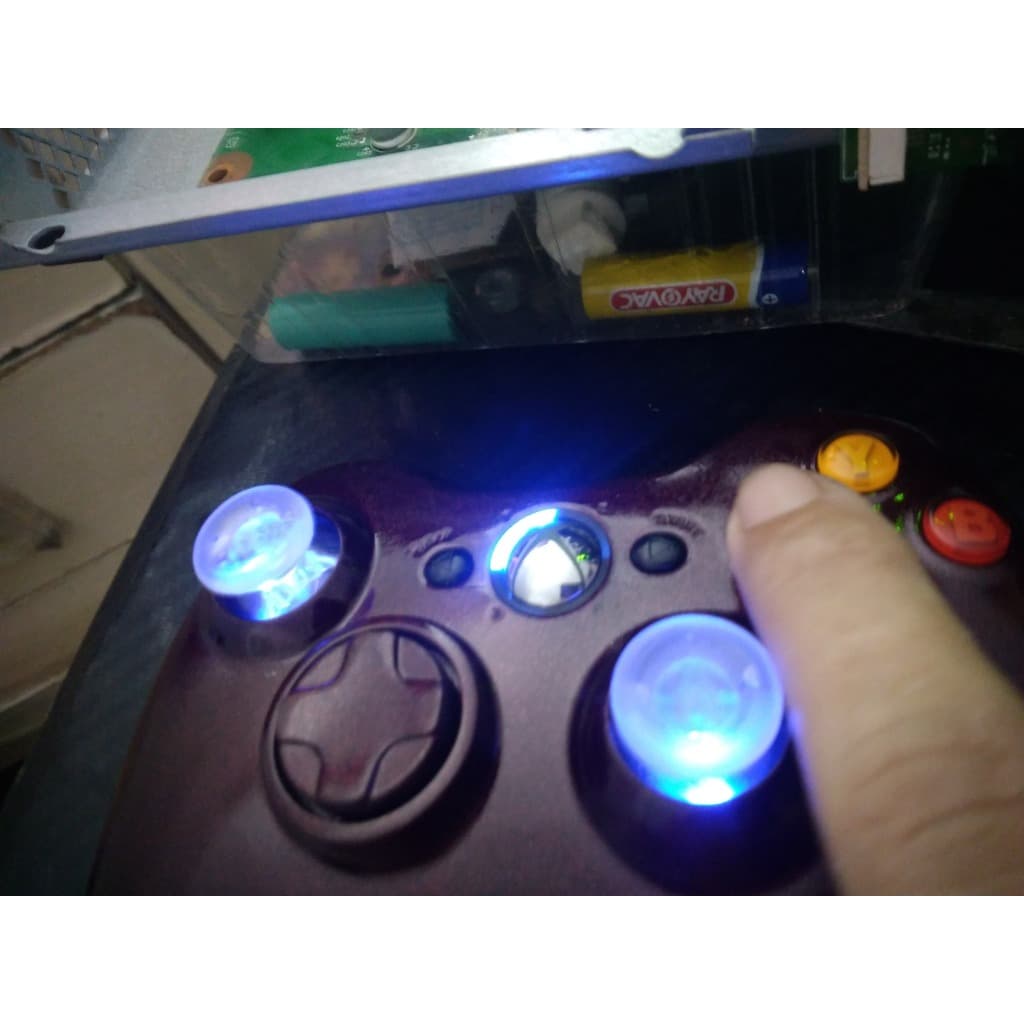 kit.tampa.do.analogico.mais.2.led.para.controle.de.xbox.360
