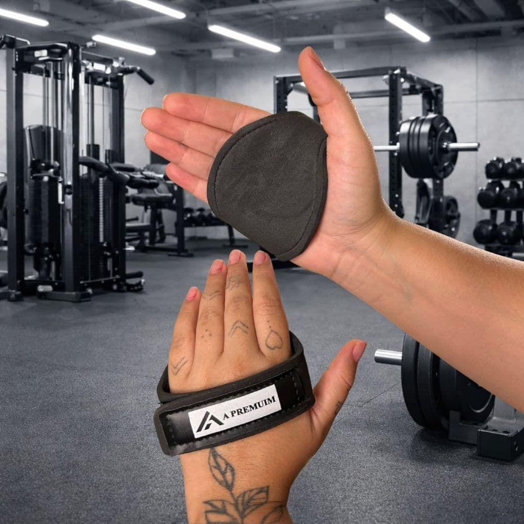 2/1 Luva de Academia Crossfit Musculação Pegada Firme Anticalo
