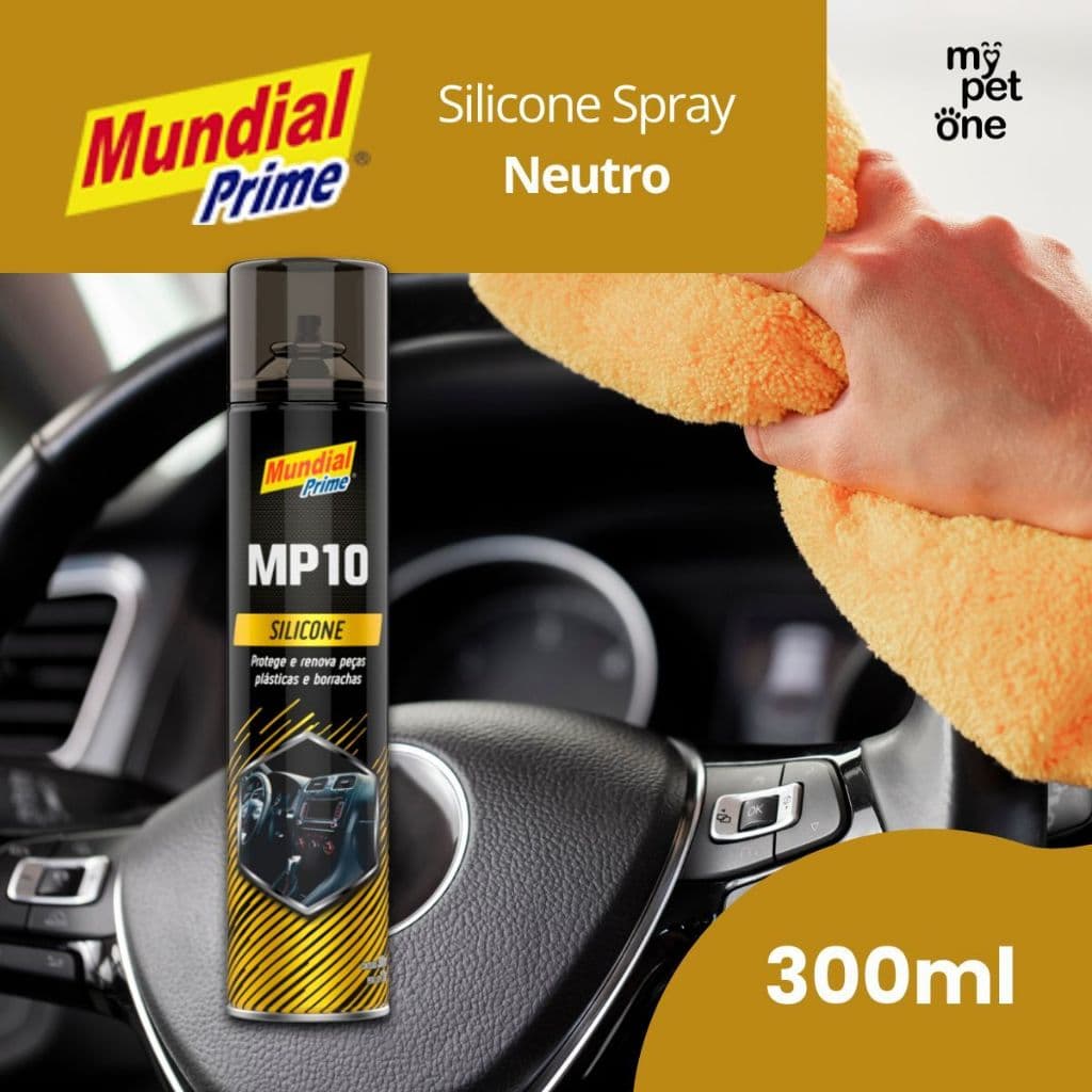Silicone Spray Antiestático Neutro 300ML - Mundial Prime
