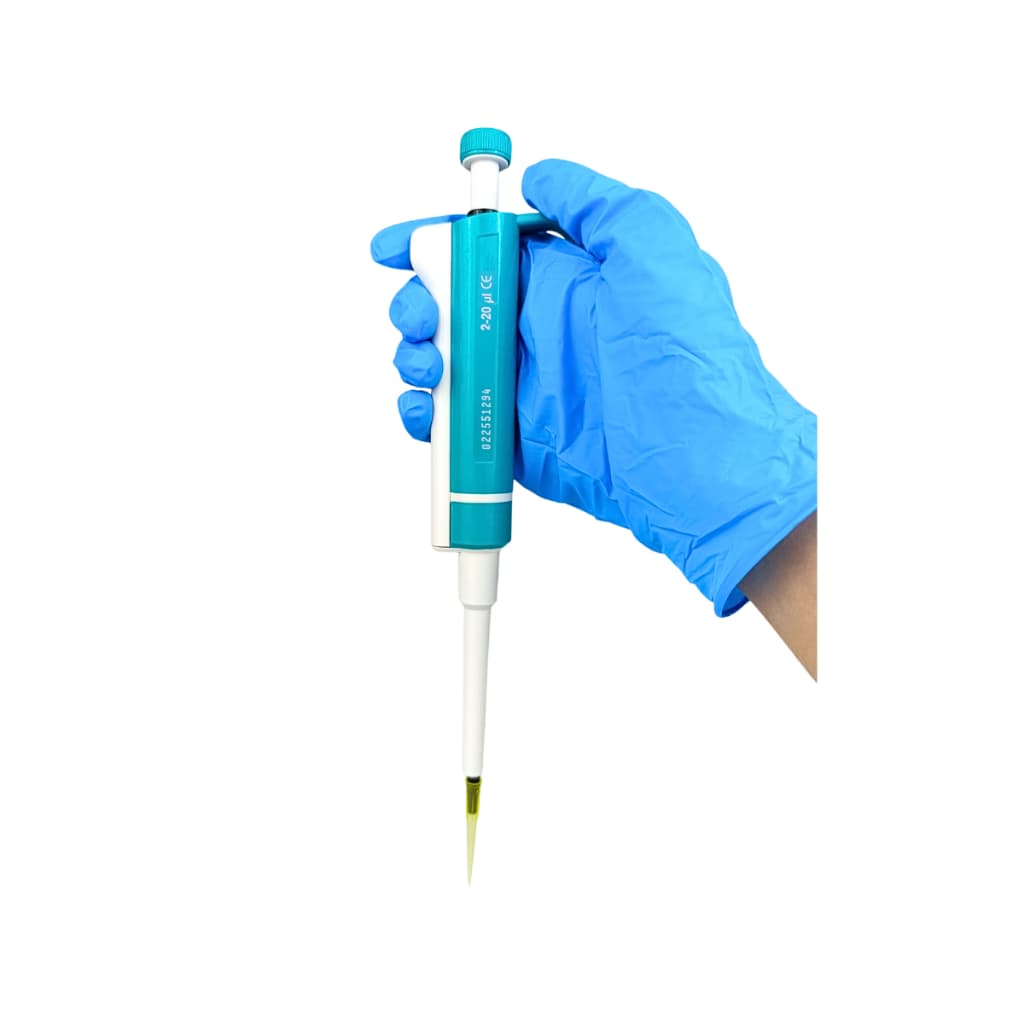 Micropipeta Olen Starter Kasvi 2 20 μL laboratório análises clínicas pesquisa científica equipamento profissional