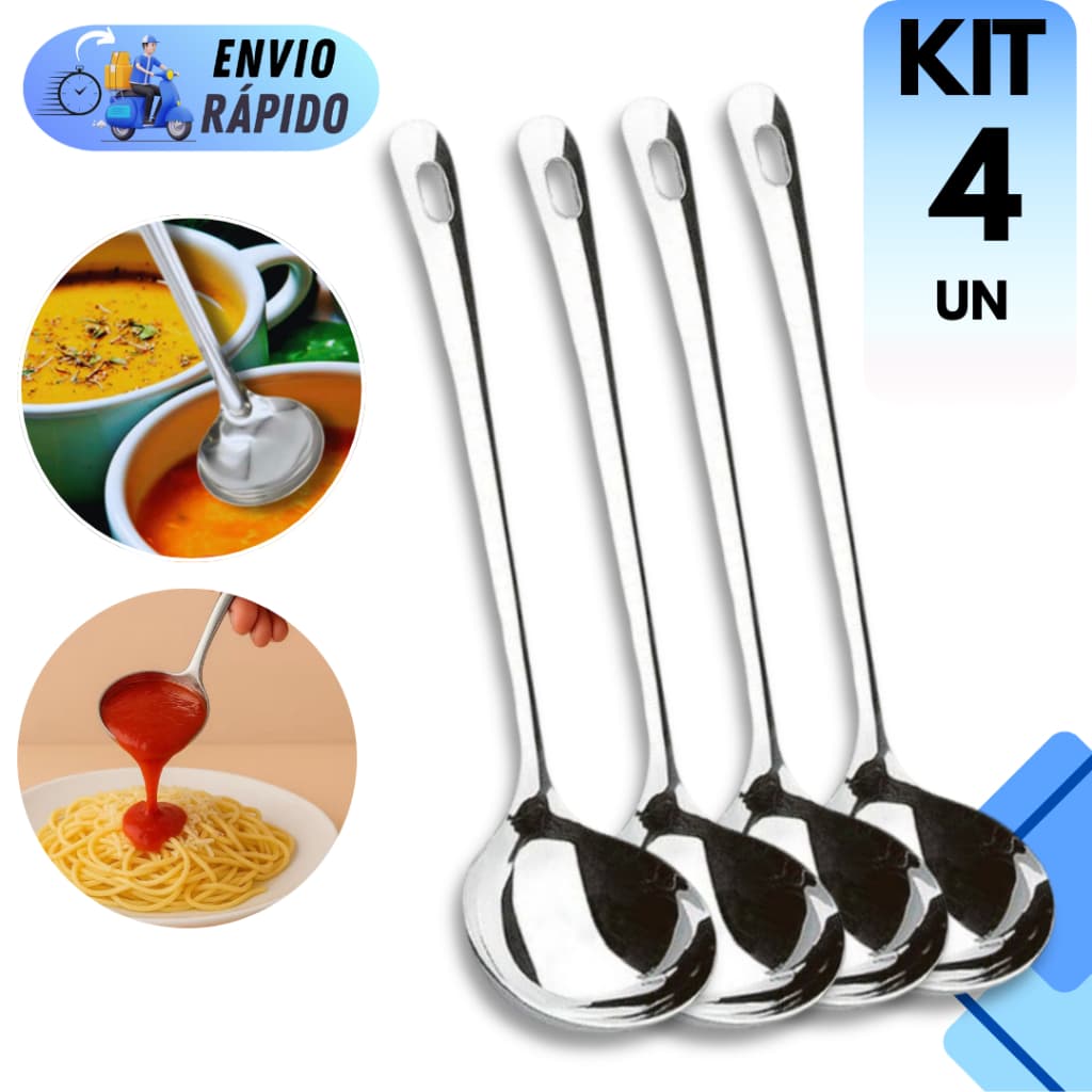 KIT MINI CONCHAS AÇO INOX 16,8CM PEQUENA PARA SOBREMESAS CALDOS FAROFAS E VINAGRETE IDEAL PARA COZINHA