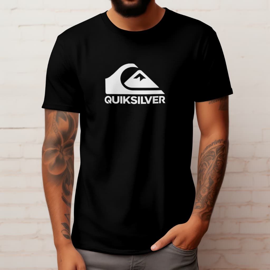 Camiseta Estampada Logo Quiksilver  | 100% Algodão | Streetwear / Surfwear / Skatewear – 2