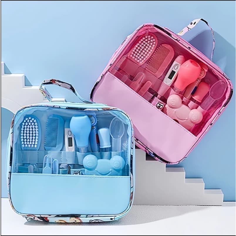 Kit Higiene Cuidados Bebê Recém Nascido 13 Peças