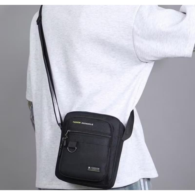 bolsa Transversal Moda Masculino Ombro Crossbody Saco Unissex Negócios Capacidade Esportes