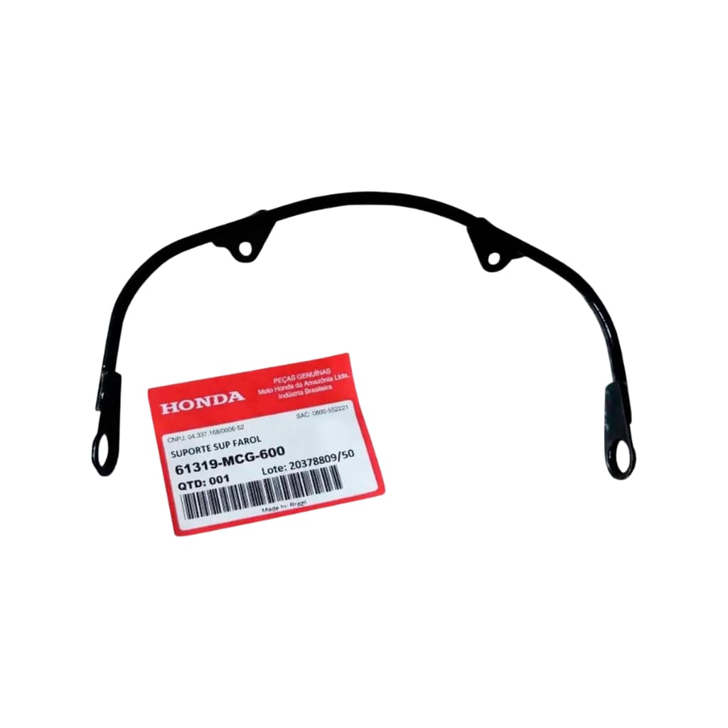 Suporte Farol Aranha Nx4 Falcon 2000 A 2008 Preta Original Honda