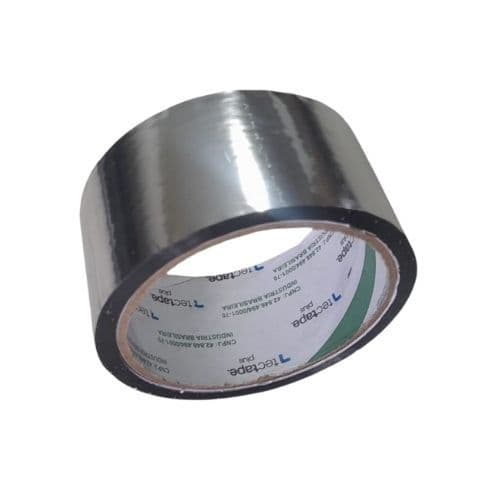 Fita Aluminizada  45mmx45m Ideal para Caixa de isopor e Acabamentos