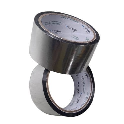 Kit 2 Fitas de Alumínio 45mm x45m Ideal Para Isopor e Acabamentos