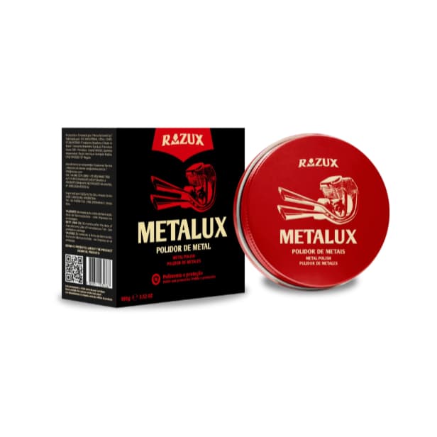 METALUX 100G RAZUX - POLIDOR DE METAIS