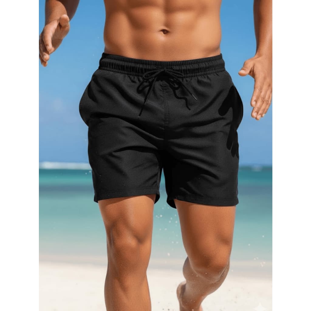 Bermuda Masculina Short Tactel Para Surf Praia Piscina Secagem Rápida Academia Verão