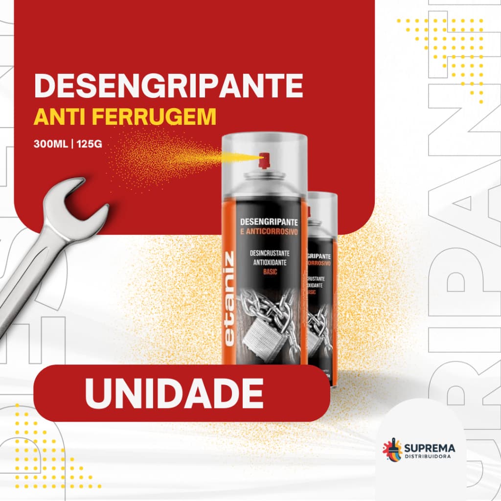 Desengripante E Anticorrosivo 300ml/125g Etaniz