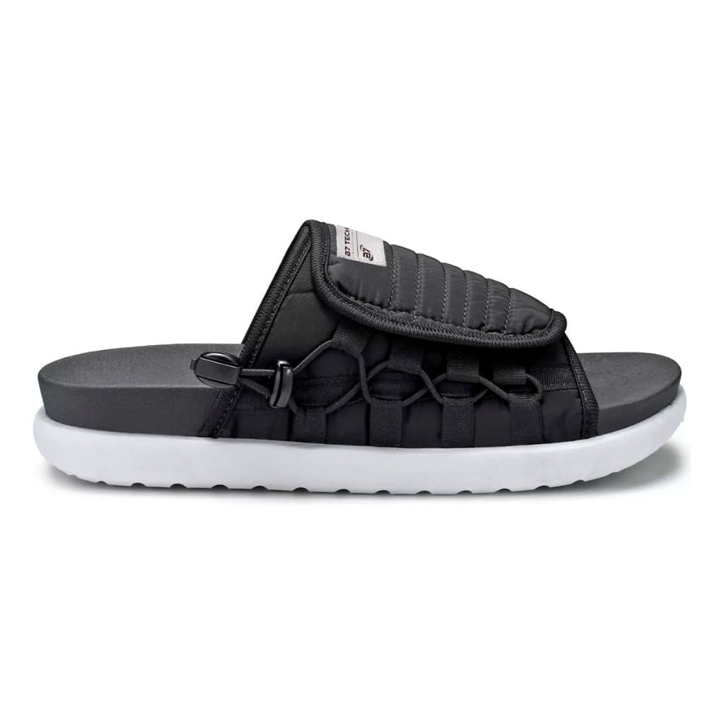 Chinelo Masculino slide Asuna2 Cor Preto Casual e Coloridos Macio e Leve em Promoção
