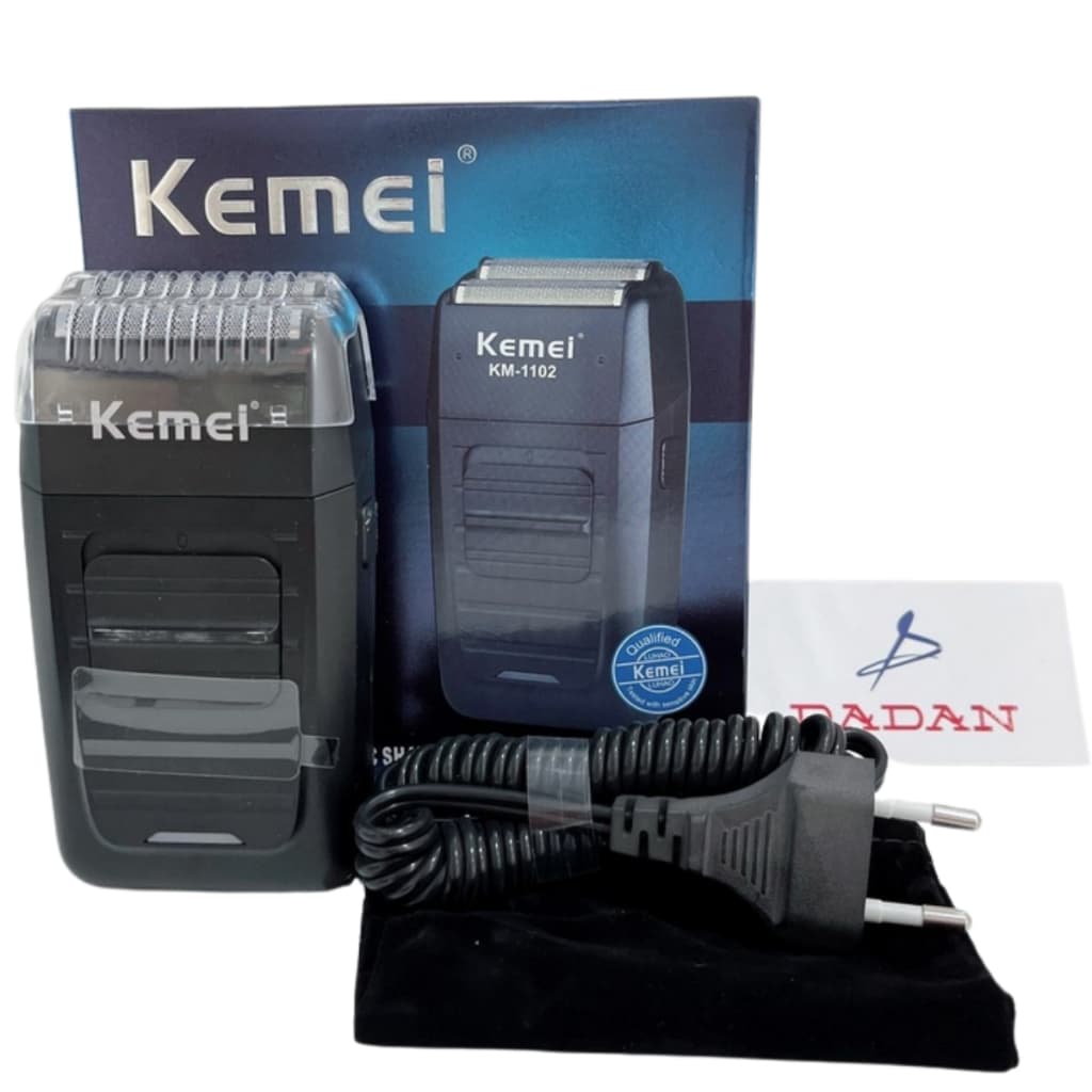 Maquina Kemei KM6776 Para Barba E Cabelo Bivolt Completo Sem Fio Alta Precisao