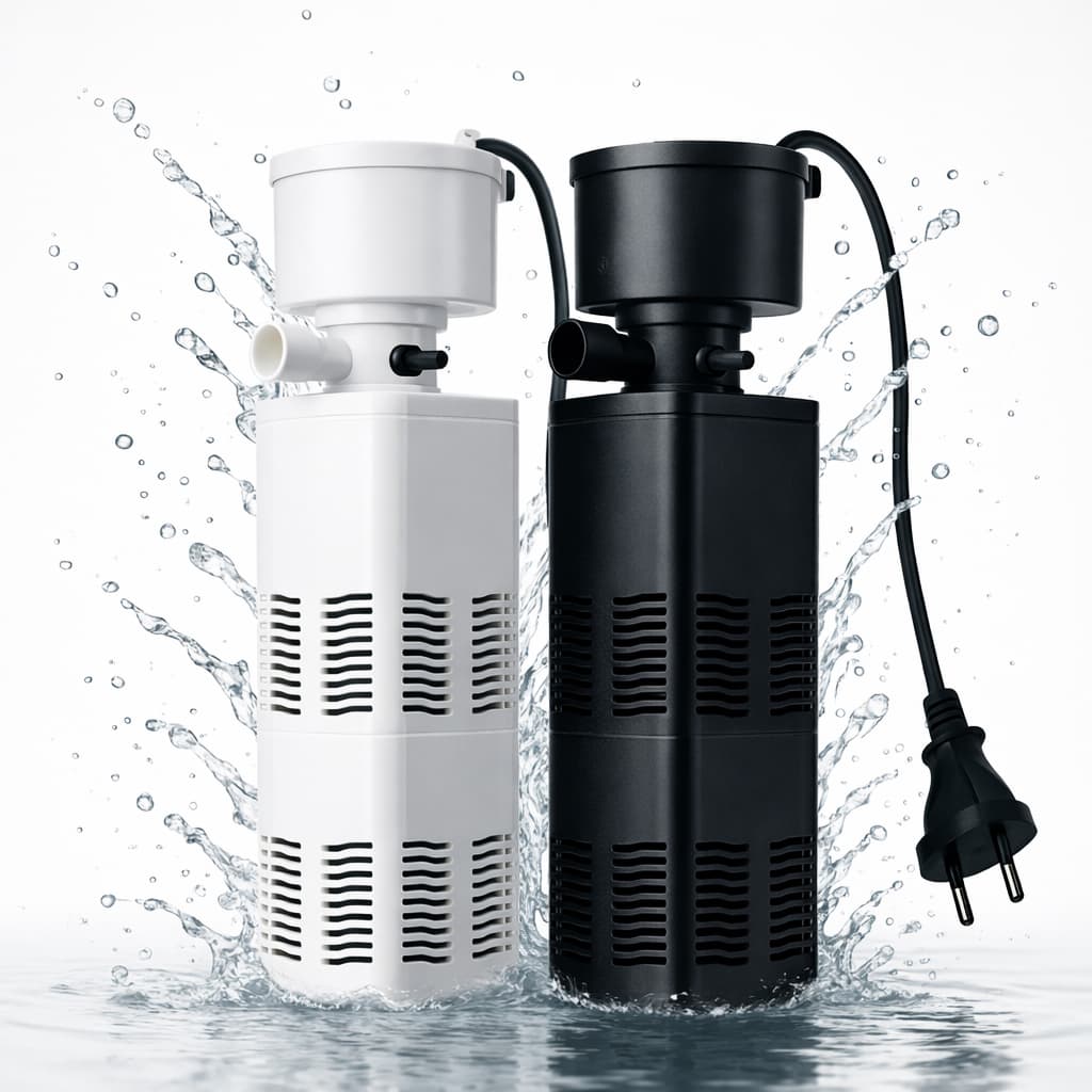 Filtro Interno Com Bomba Aquario FI 880 L/h Até 80l Aquaverso 3 em 1