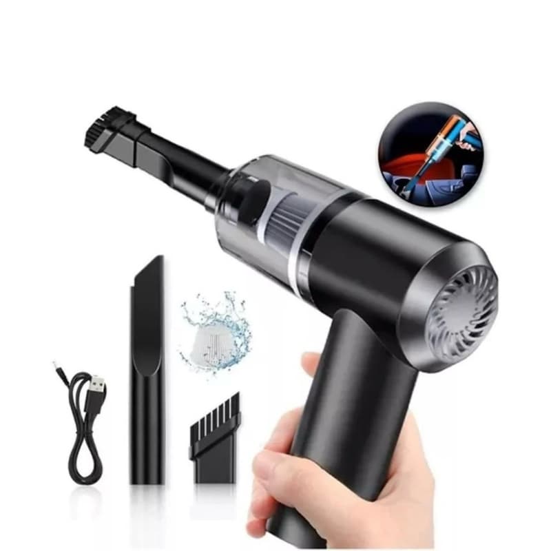 Mini Aspirador De Pó 3 em 1 a Vacuo Usb Portátil Recarregavel