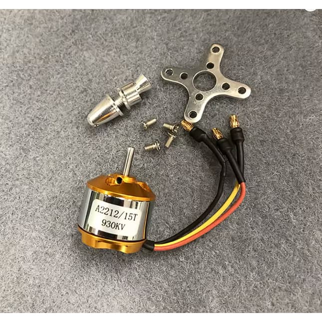 Motor Brushless A2212 930kv Com Spinner Aeromodelo Drone Rc