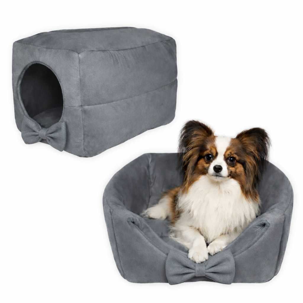 Casinha Toca Cama Iglu 2 Em 1 Cachorro Cão E Gato Tam P, M e G Perfeita