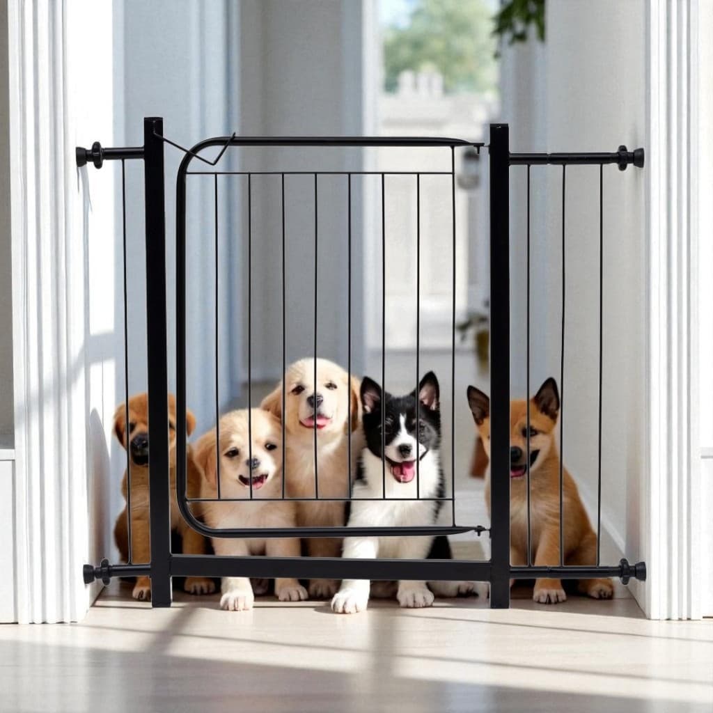 Portão De Proteção Pet Crianças Com Extensor Resistente Reforçado- Cores