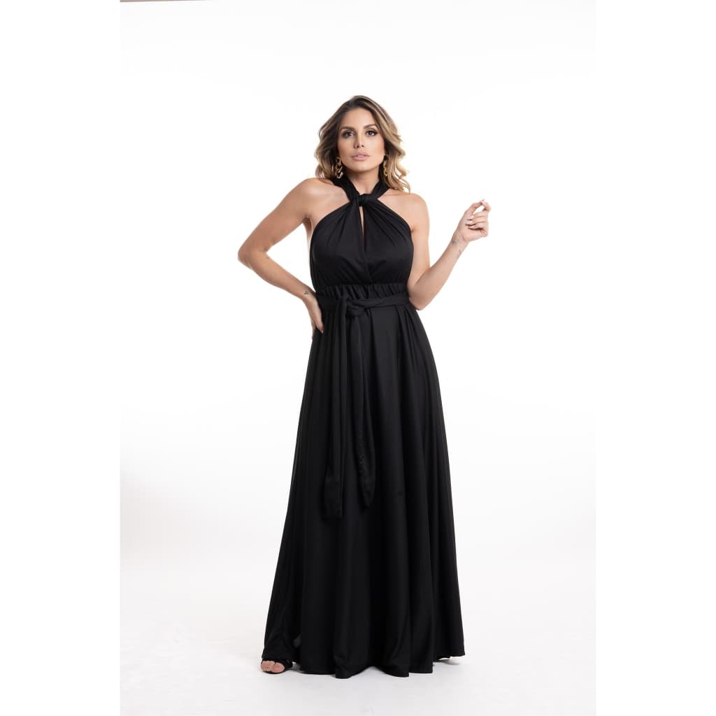 Vestido Longo Multiuso Multiforma Festa Madrinha Casamento Convidada com Top