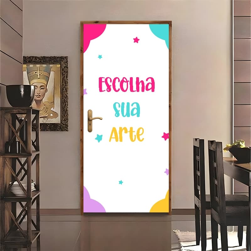 Capa para PORTA - Escolha sua arte + sua arte aqui🚨(LEIA A DESCRIÇÃO)🚨