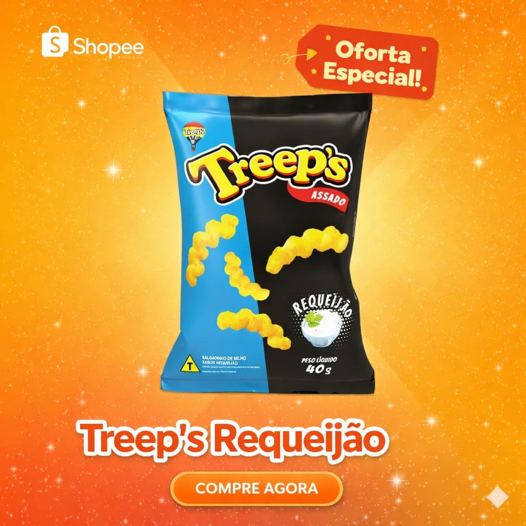 TREEP`S REQUEIJAO COM 10 UNIDADES DE 40GR