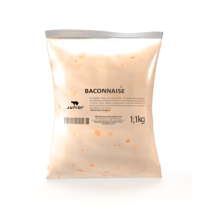 Maionese De Bacon Baconnaise Junior Pouch 1,1kg