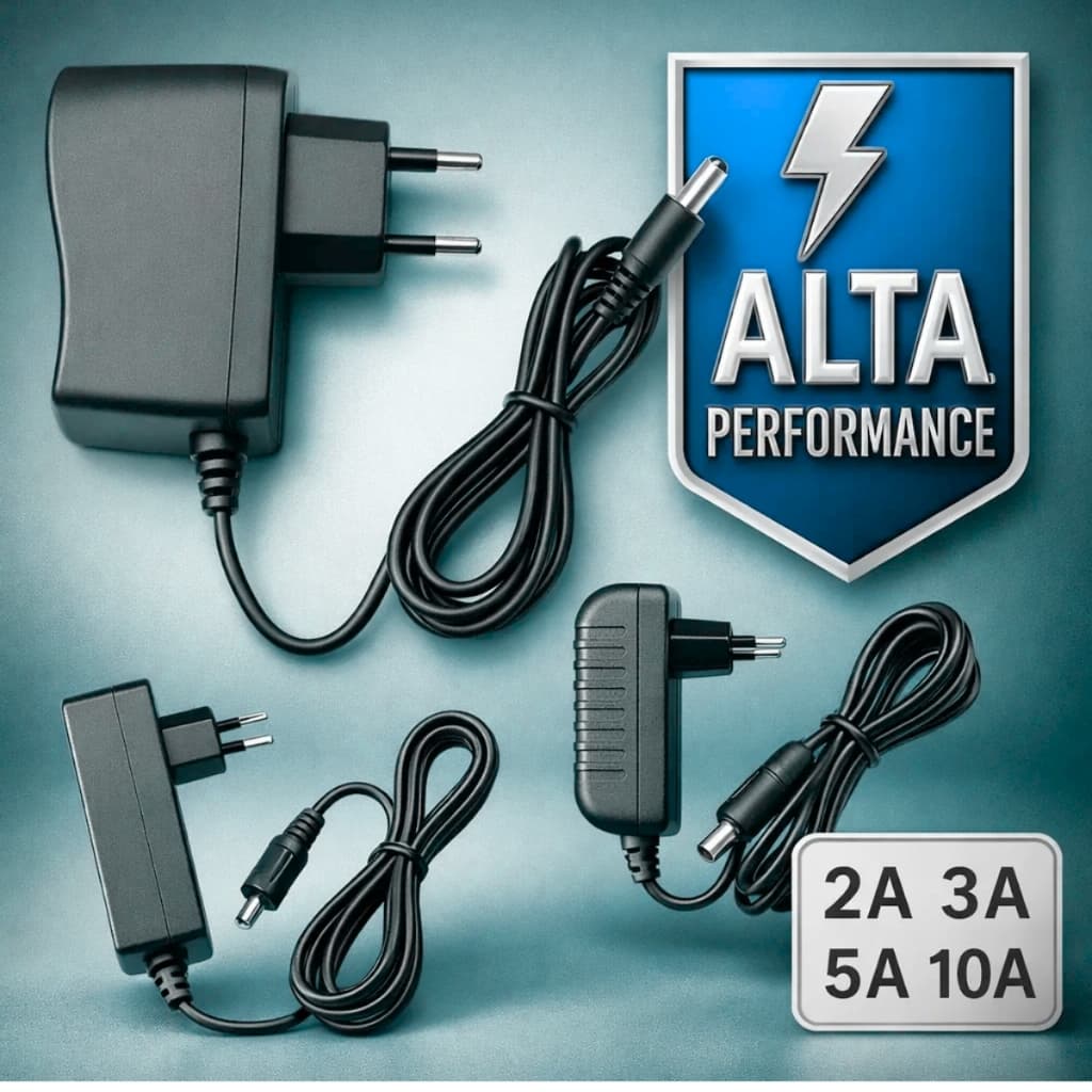 Fonte Eletrônica 12V 2A 3A 5A e 10A 110V 220V Bivolt