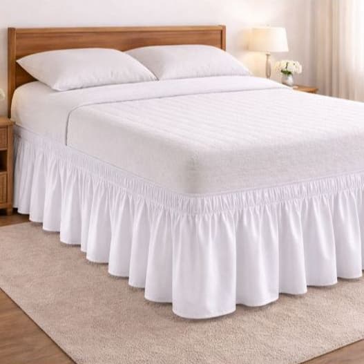 Saia Para Cama Casal Com 2 elásticos