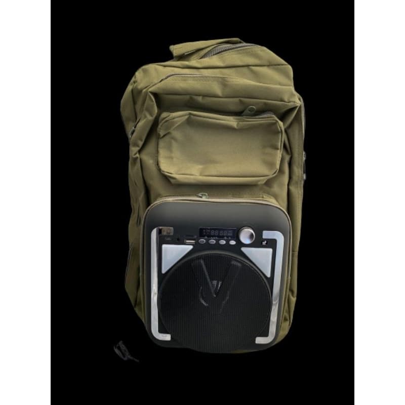 Mochila de viagem com boombox (mochila com alto-falante embutido) CH-M34